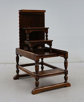 BIBLIOTEKSSTEGE/PALL, 1900-talets andra hälft.