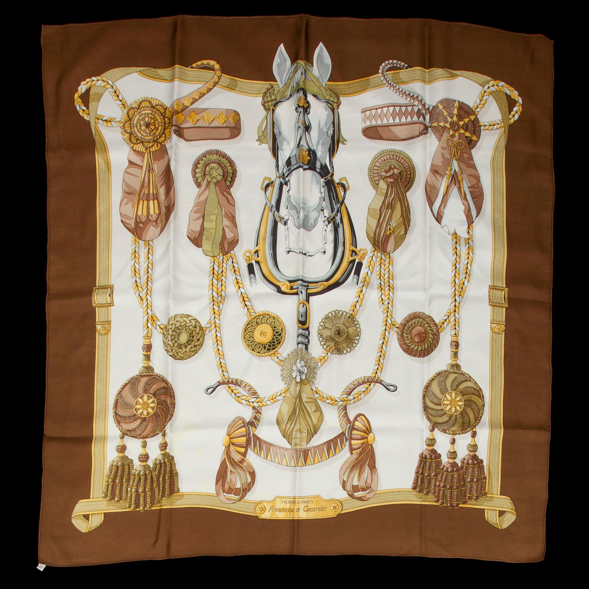 SCARF, "Frontaux et Cocardes", Hermès.