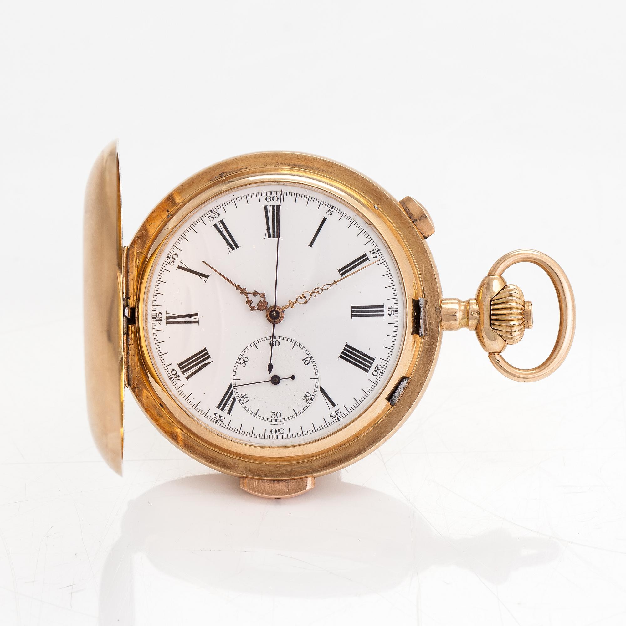 Tavannes, pocket watch, repeater, 57 mm.