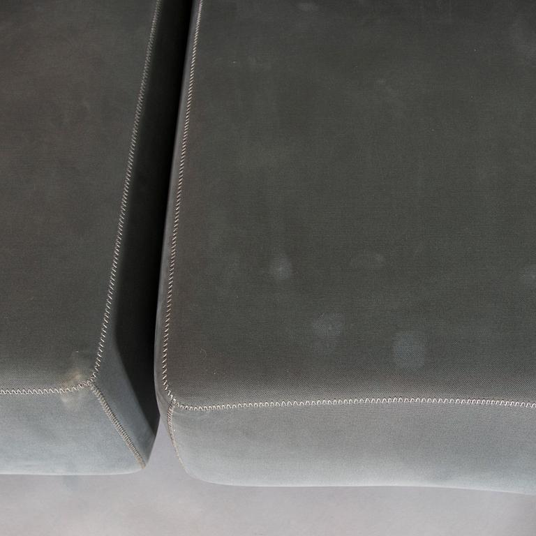 Patricia Urquiola, a three-module 'Bend' sofa for B&B Italia. 2010s.