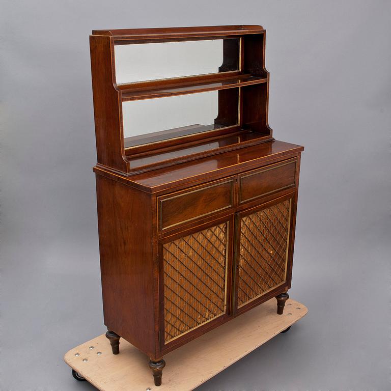 KIRJOITUSLIPASTO HYLLYKÖLLÄ, directoire-tyyli, 1900-luvun alku.