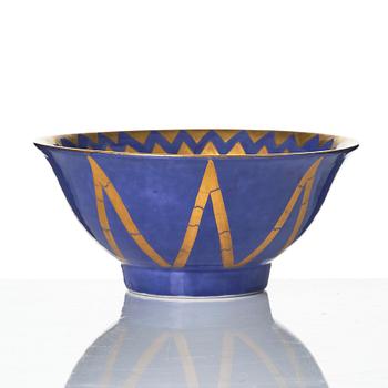 Wilhelm Kåge, Ask and bowls, 2 pcs, Gustavsberg 1927, 1929 and 1932.