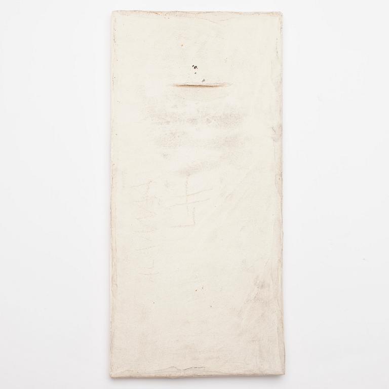 VÄGGRELIEF, stengods, signerad Liisa Hallamaa, 1950-1970-tal.