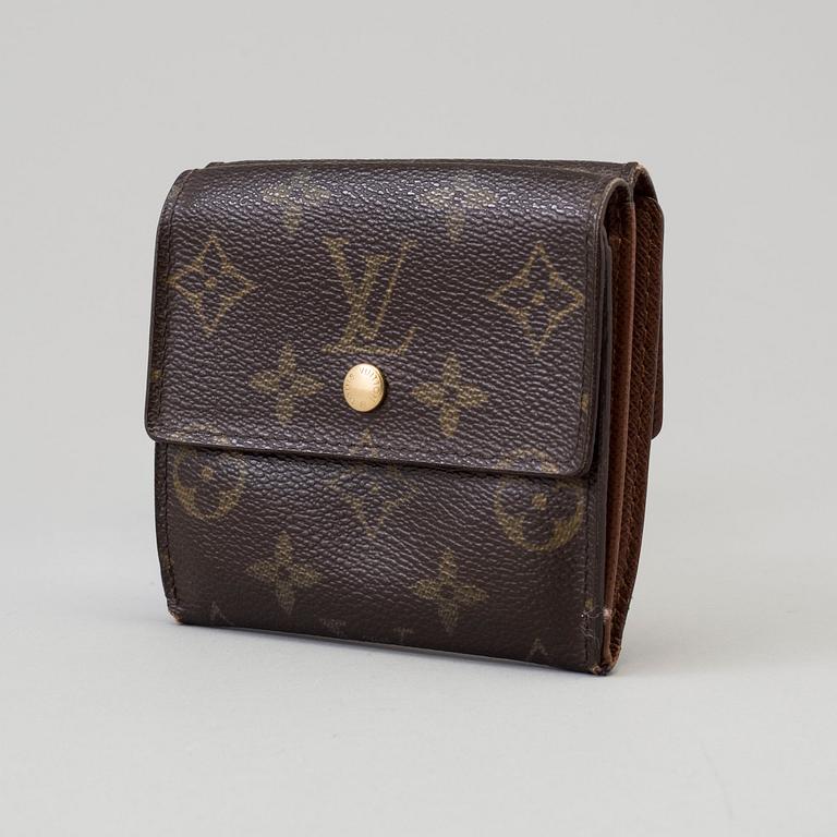 a LOUIS VUITTON wallet.