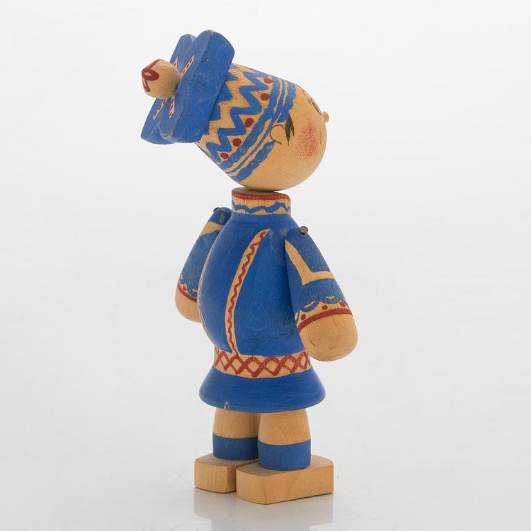 aj Franck, doll "Toto" and a booklet 'Leksaker' (Toys) 1946.