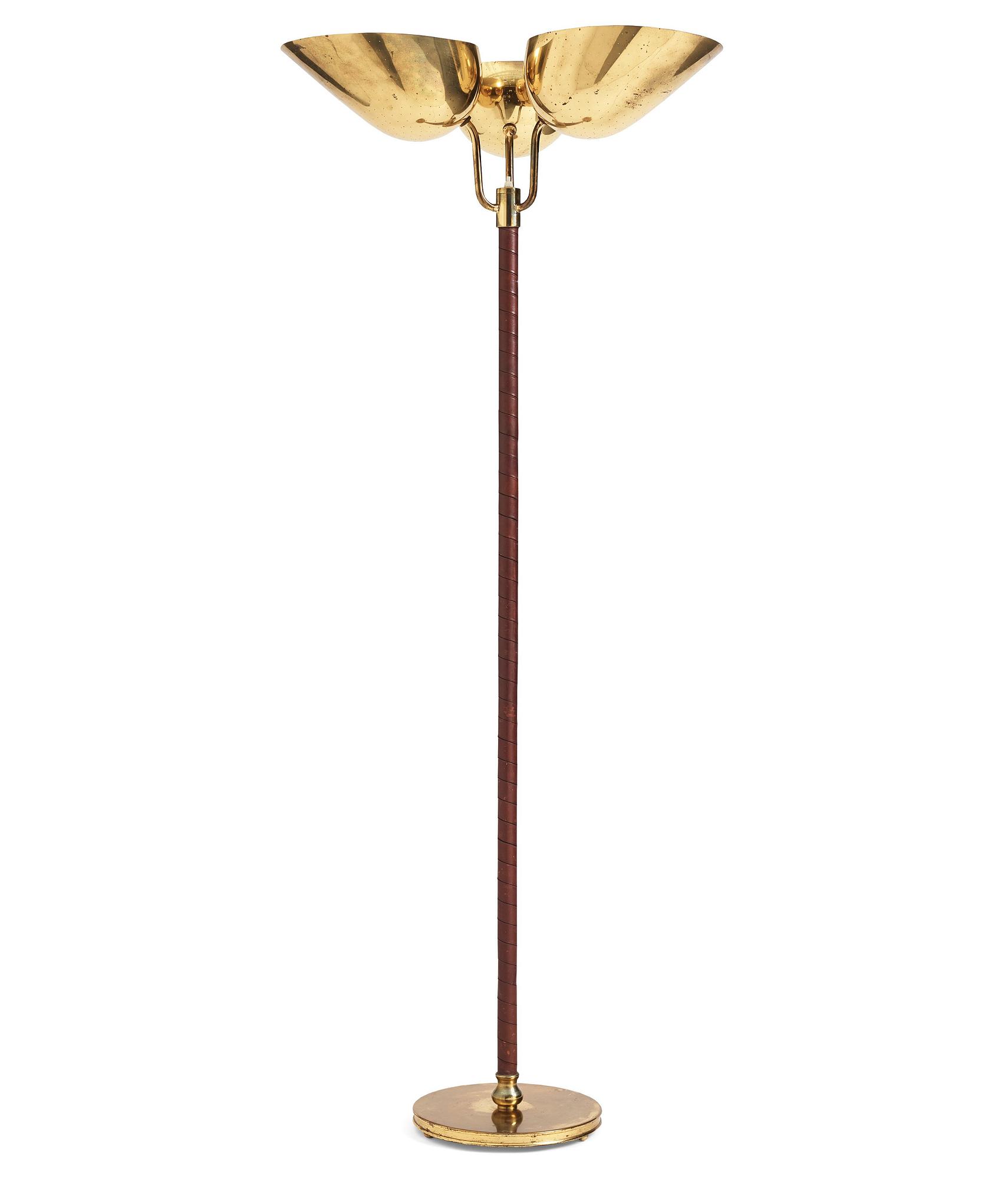 Carl-Axel Acking, golvlampa, modell "2645", Bröderna Malmströms metallvarufabrik, 1940-50-tal.