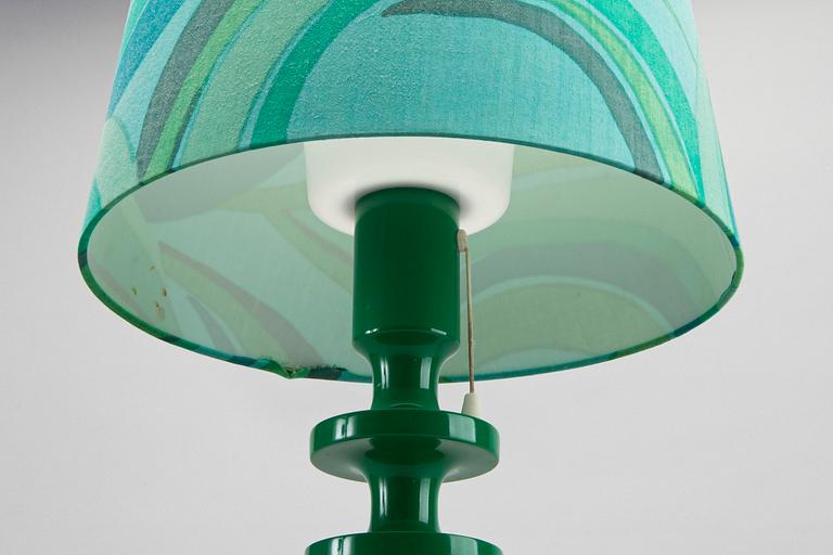 BORDSLAMPA, Luxus, 1960/70-tal, etikettmärkt.