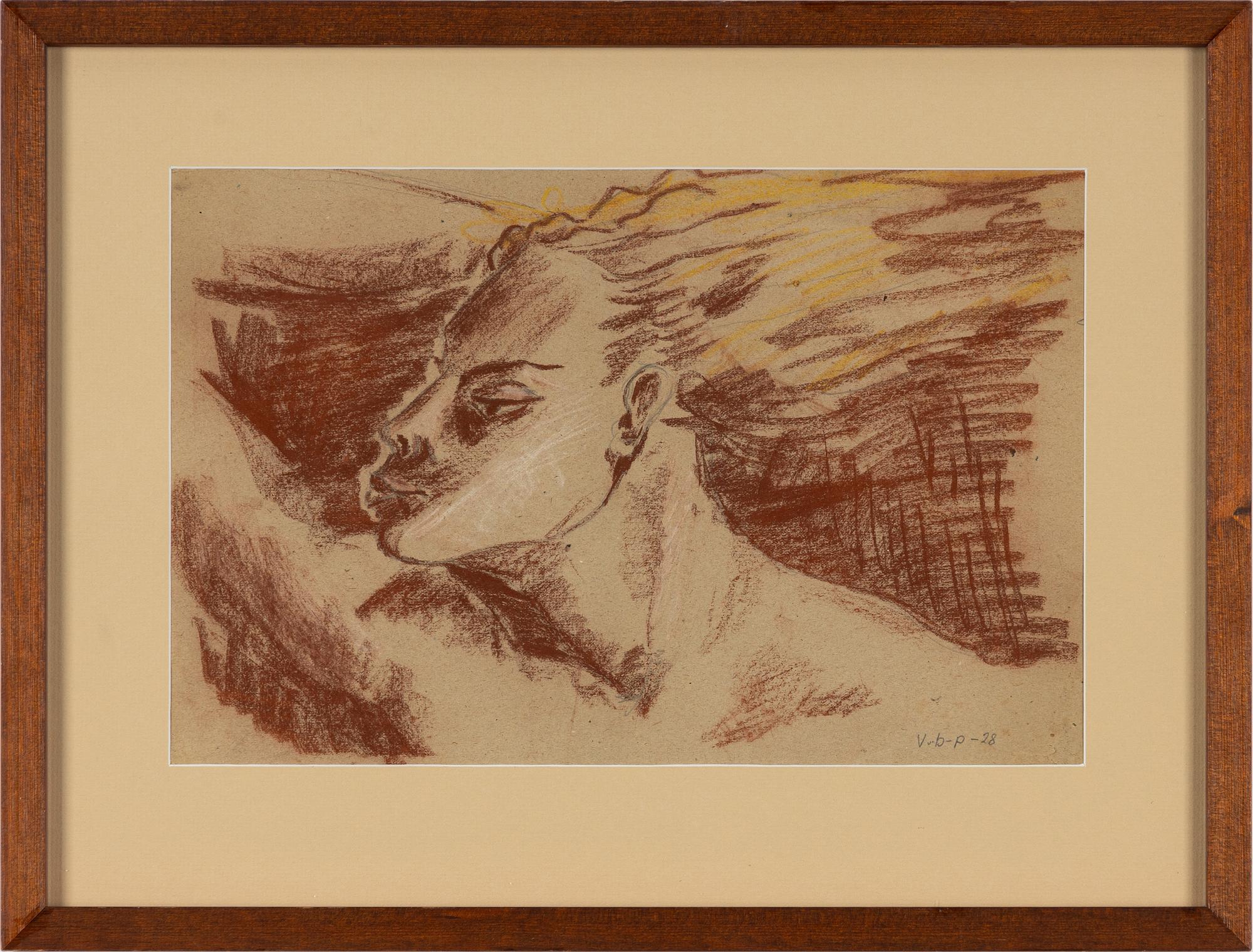 Vilhelm Bjerke-Petersen, Man i profil.