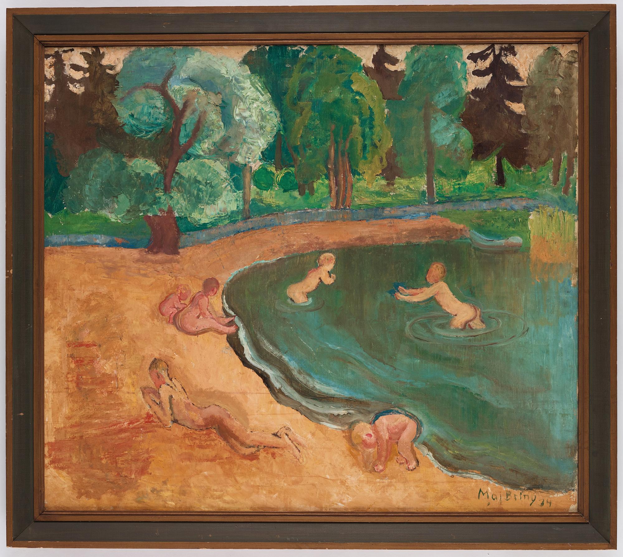 Maj Bring, "Arcadian landscape".