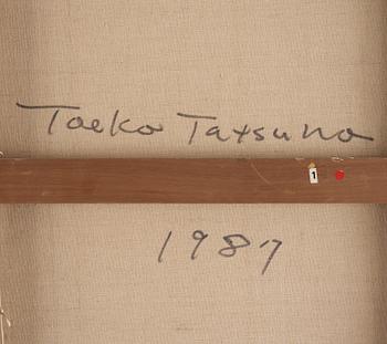 Toeko Tatsuno, "Work 87-P-30".