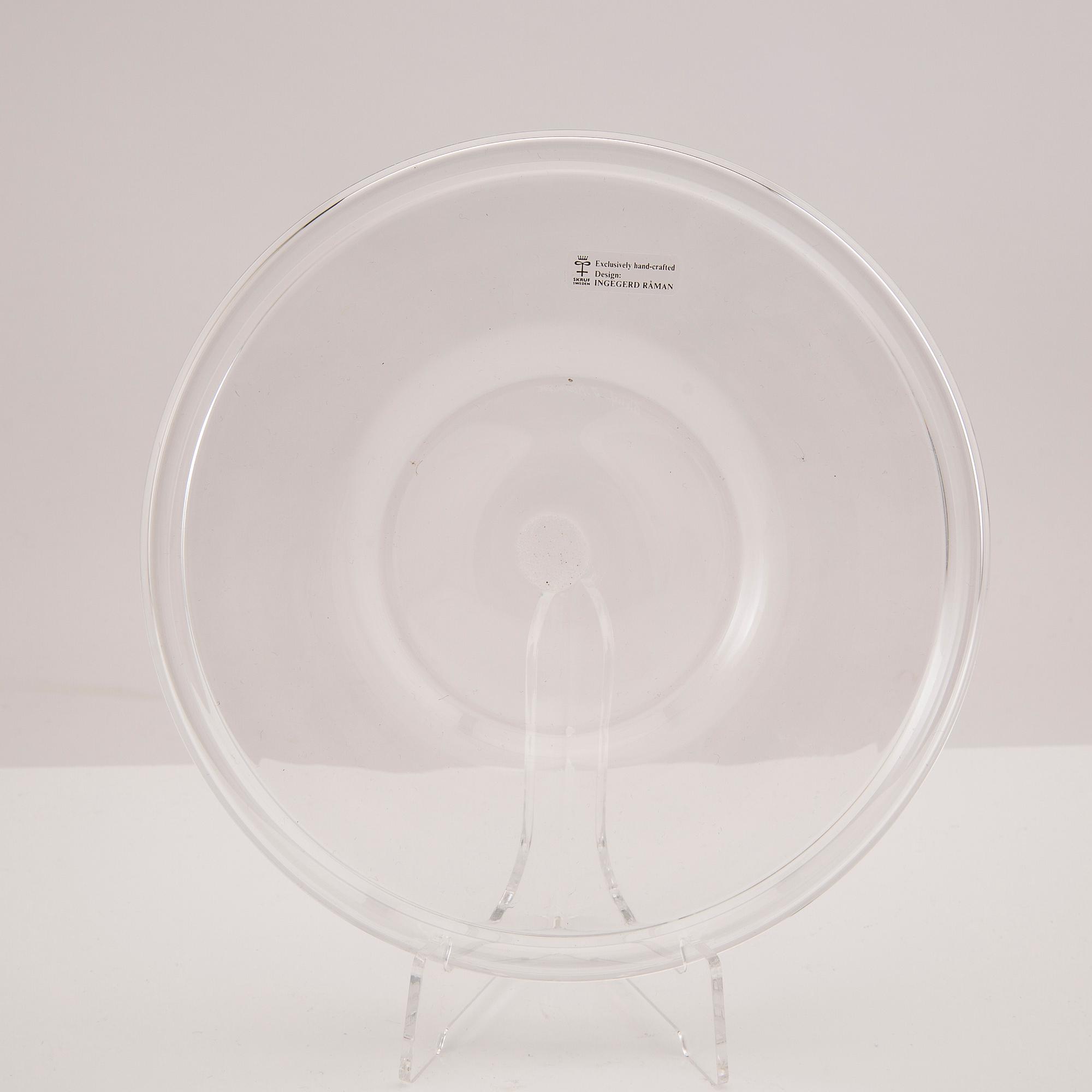 Ingegerd Råman, tallrikar 12 st, signerade.