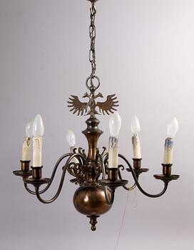 MALMKRONA, barockstil, h 52.