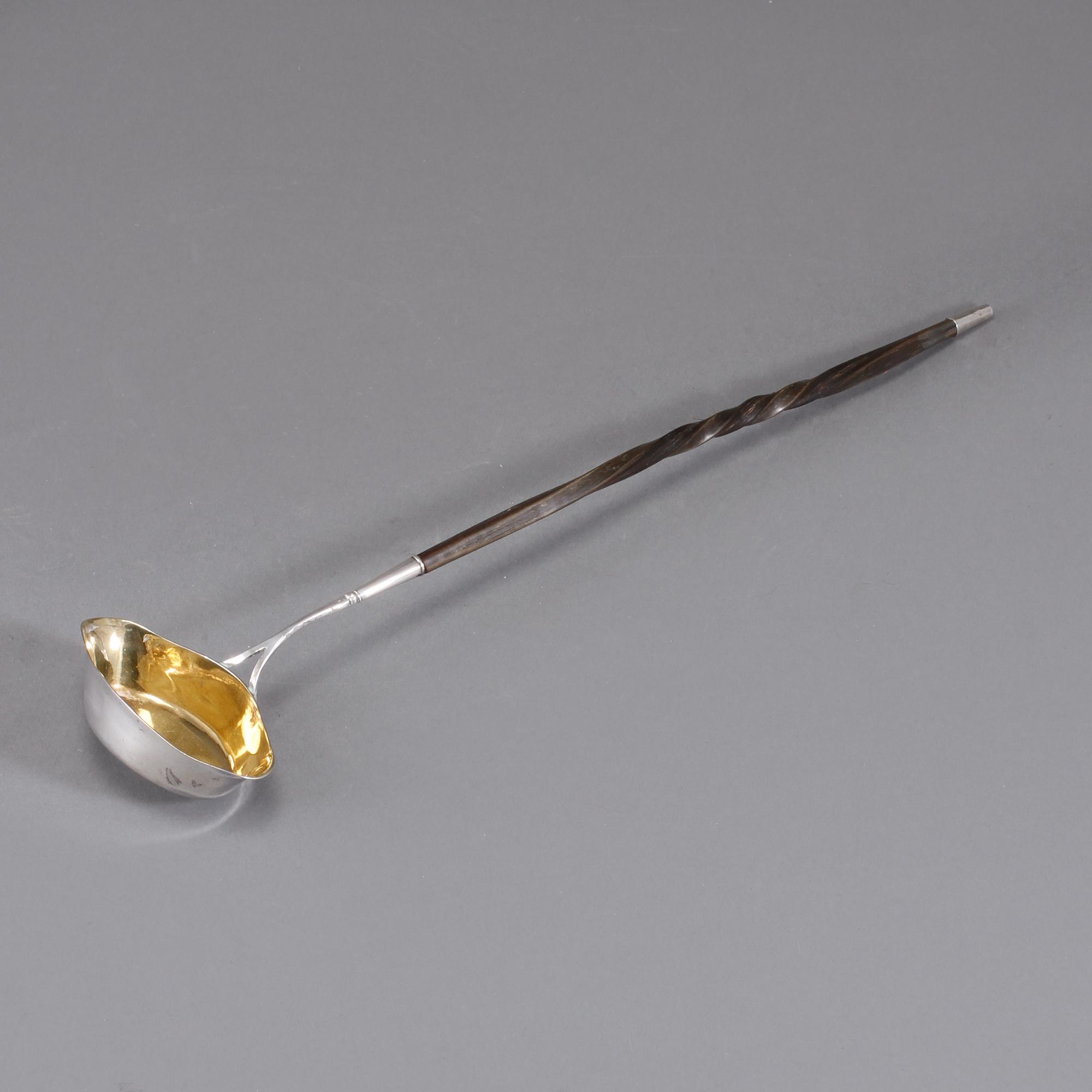 SOPPSLEV, silver, Johan Malmstedt, Göteborg, 1799.