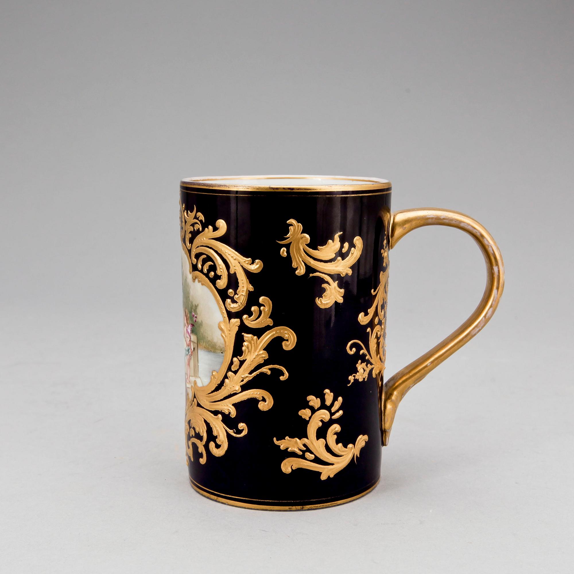 KOPP, Meissenliknande märke, sekelskifte 1800/1900-tal.