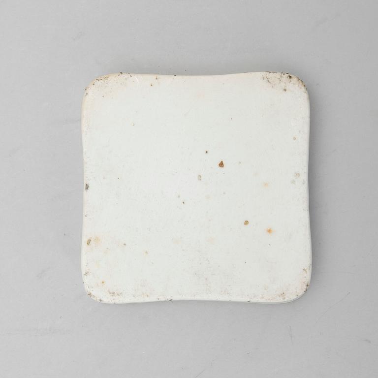 KABARÈ, 9 delar, porslin, Kina. Troligen tidigt 1900-tal.