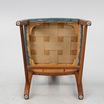 Runar Engblom, four chairs, for the Stockholm Handicraft Association, 1940s-50s.