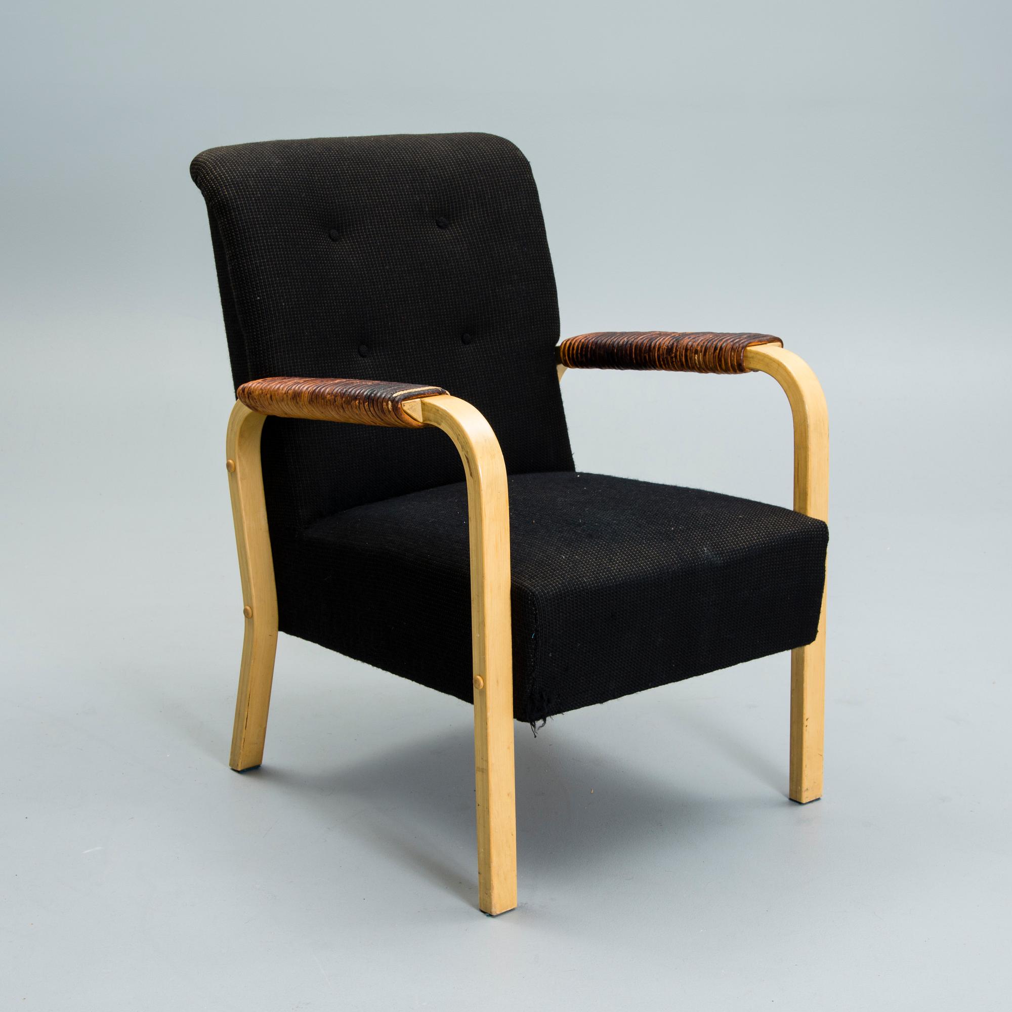 FÅTÖLJ, modell 47, Alvar Aalto, Artek, 1900-talets mitt.