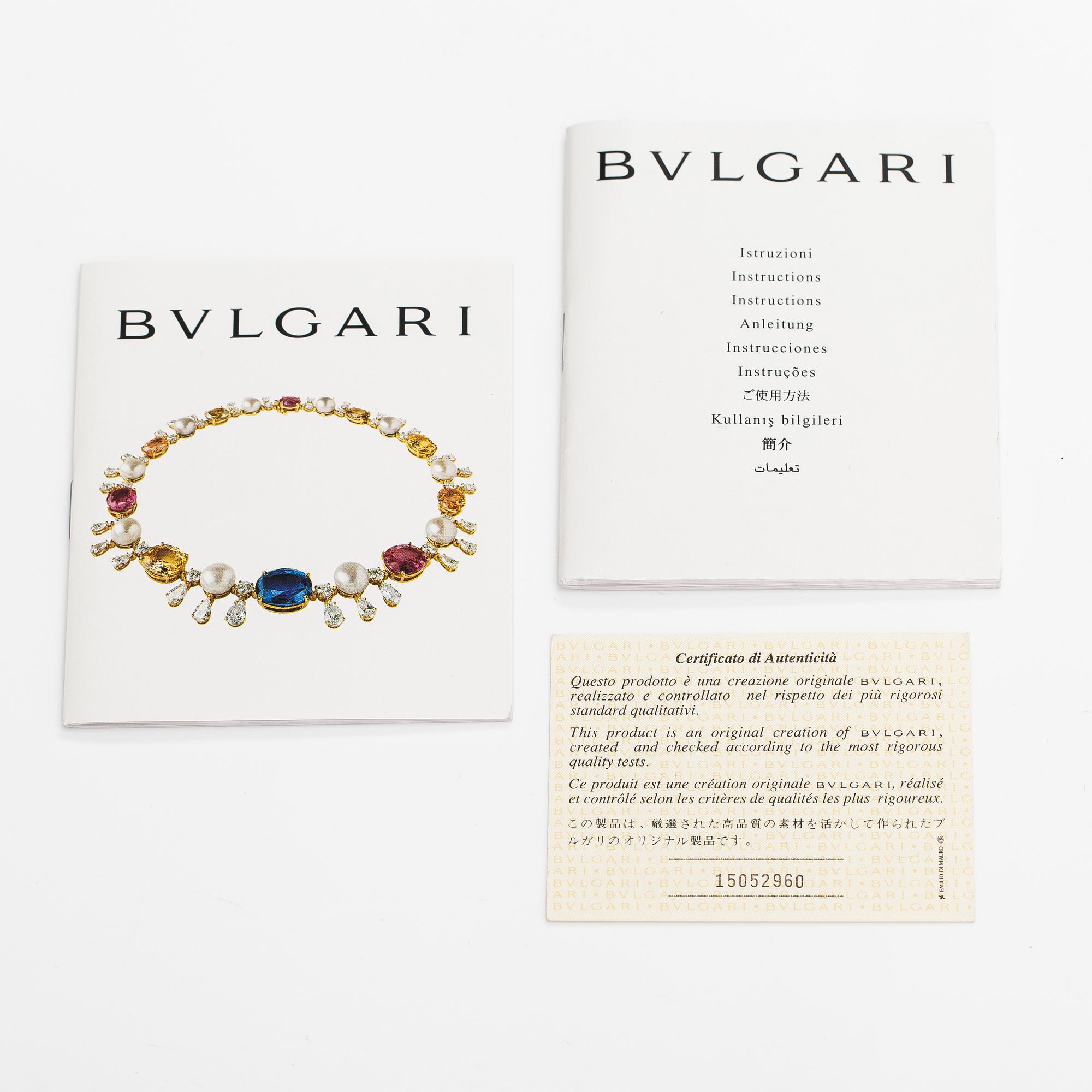 Bulgari, Ergon, armbadnsur, 30 mm.