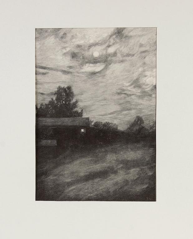 PARTI GRAFIK, ca 30 delar. Bla Einar Jolin, Sven X:et Erixon och Nils Wedel.