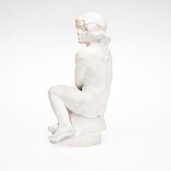 LAURI LEPPÄNEN, skulptur, gips, signerad Leppänen i godset.