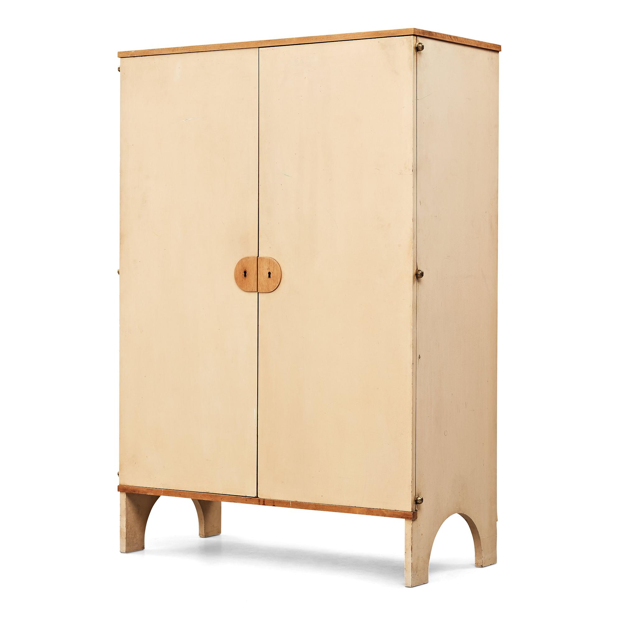 Josef Frank, a painted cabinet, Svenskt Tenn, Sweden ca 1935-36.