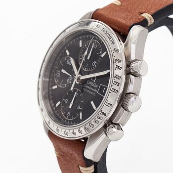 Omega, Speedmaster, Date, chronograph, wristwatch, 39 mm, circa 1998.