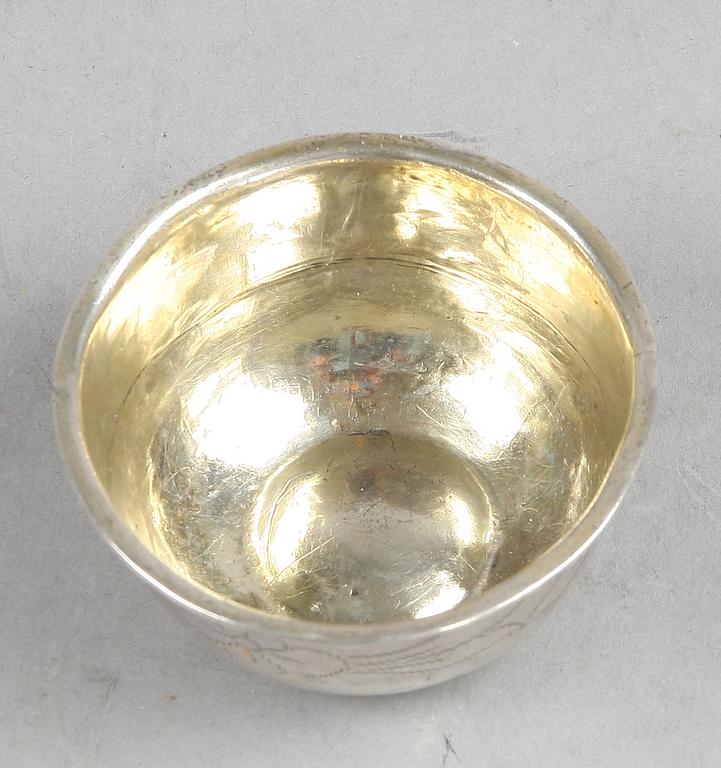 TUMLARE, silver. Johan Martin Loëll, Falun 1787. 20gr.