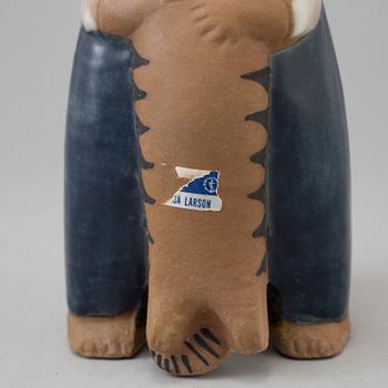 LISA LARSON, a stoneware figurine, "Pelle", Gustavsberg.