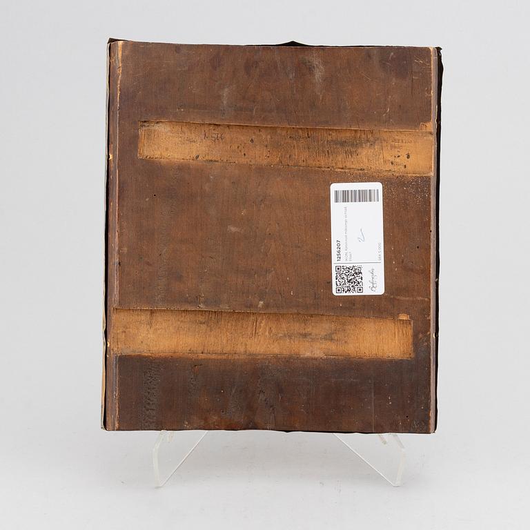 A Russian icon with ochlad, 19th Century.