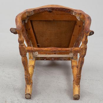 A Swedish Rococo chair.