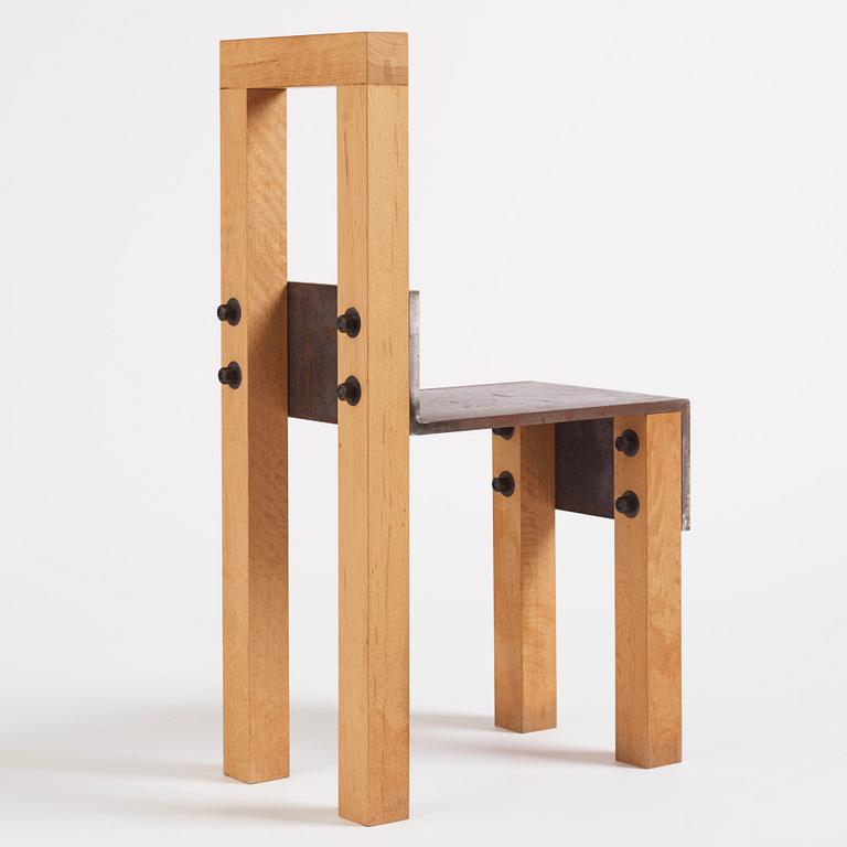 Jonas Bohlin, a "Sto" chair, ed. 35/70, Jonas Bohlin Design AB, Stockholm, post 1990.