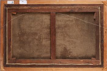 GUSTAVE L TOURRIER, tillskriven, olja på duk, signerad.