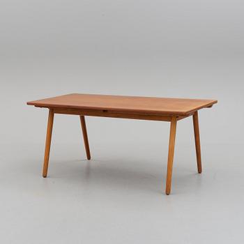 A late 20th century teak table by Poul M Volther for FDB Møbler, Denmark.