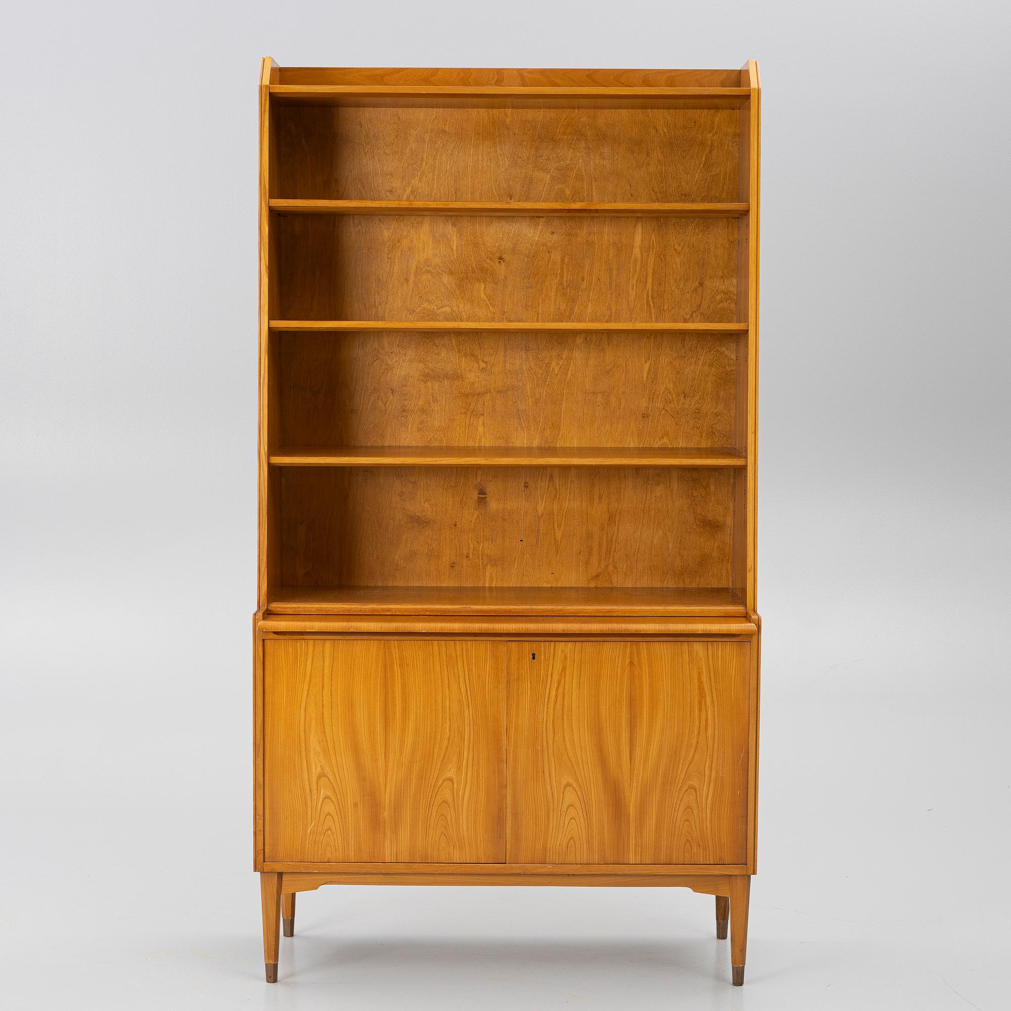 Bookcase, “Swedish Modern”, 1940s/50s.