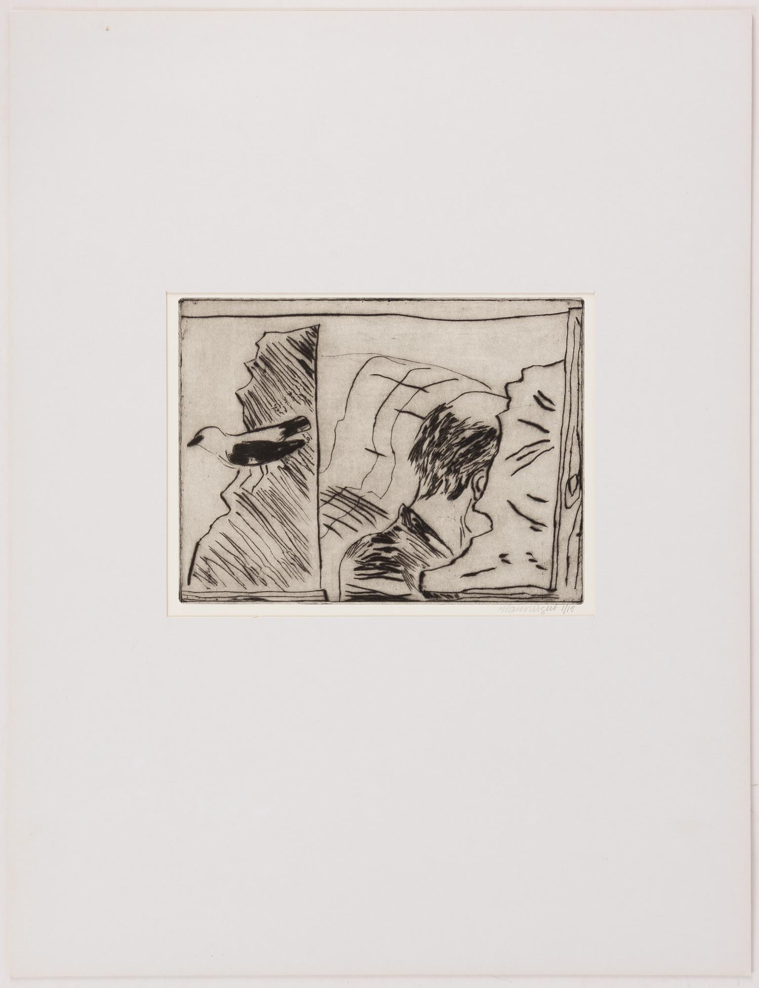 Hans Wigert, Man och fågel.