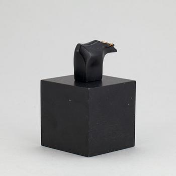 GUNNAR CYRÉN, skulptur, "Vattenbuffel", signerad.