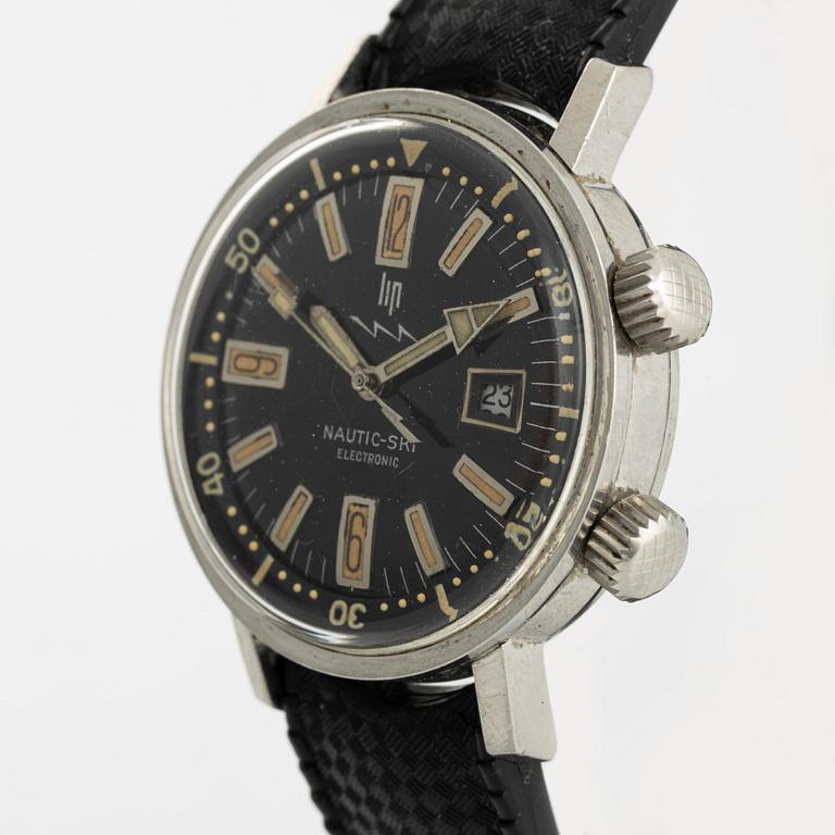 LIP, Nautic-Ski, Electronic, wristwatch, 36 mm.