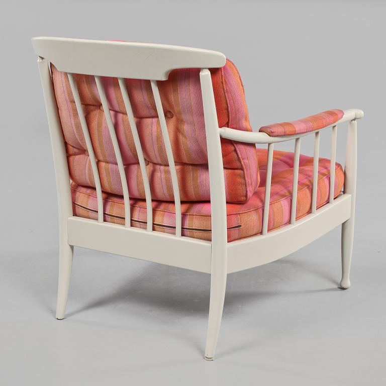 FÅTÖLJ, "Skrindan", Kerstin Hörlin-Holmquist, OPE, 1900-talets andra hälft.