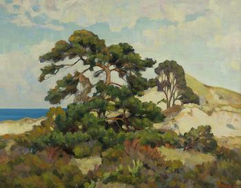 Fritz Kärfve, Vid kusten.