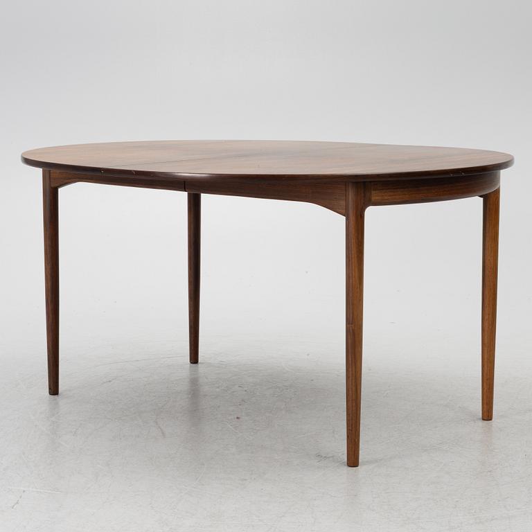 Ib Kofod-Larsen, a seven-piece dining suite, Säffle Möbelfabrik, 1960's.