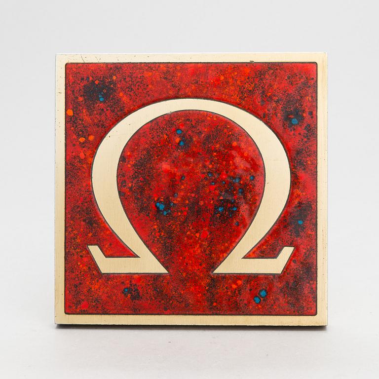 Omega, A door handle from latter half of the 20th century.