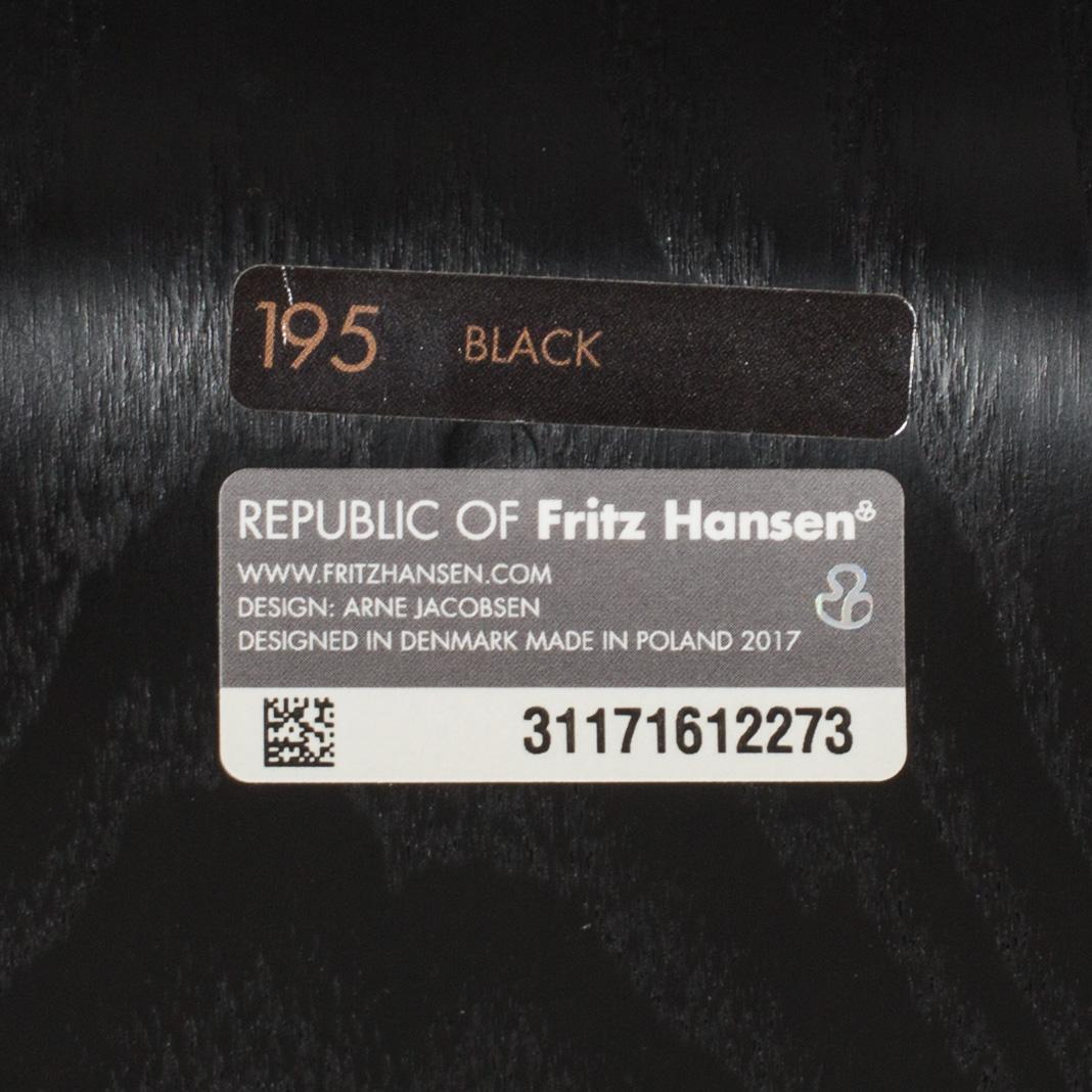 TWO "SJUAN" CHAIRS BY ARNE JACOBSEN.