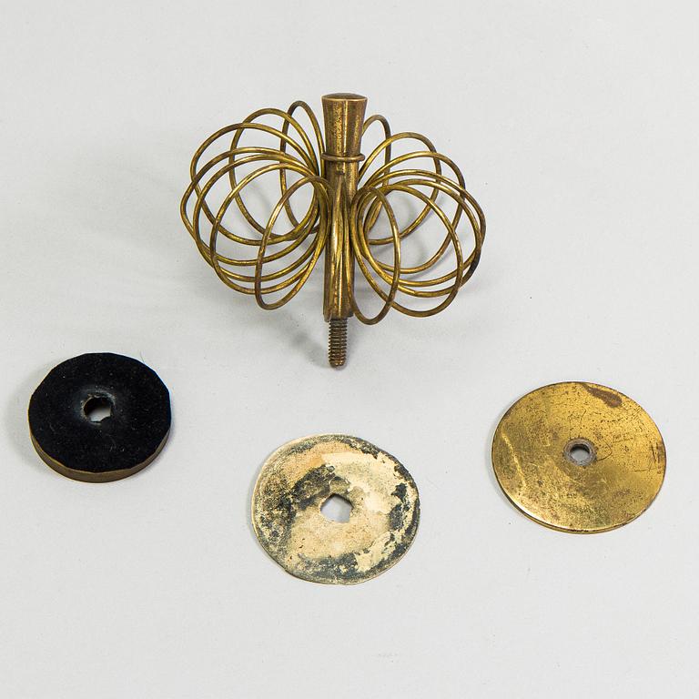 Paavo Tynell, a mid-20th century ceiling light for Taito, Finland.