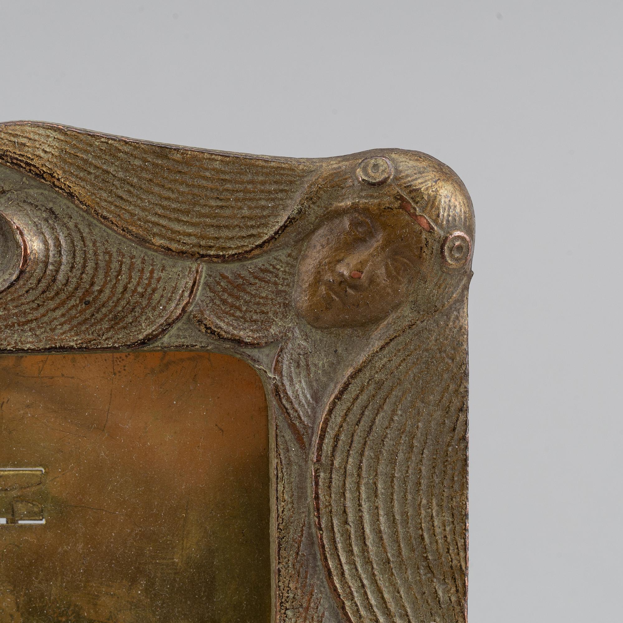 A set of four Art Noveau picture frames, first part of the 20th century.