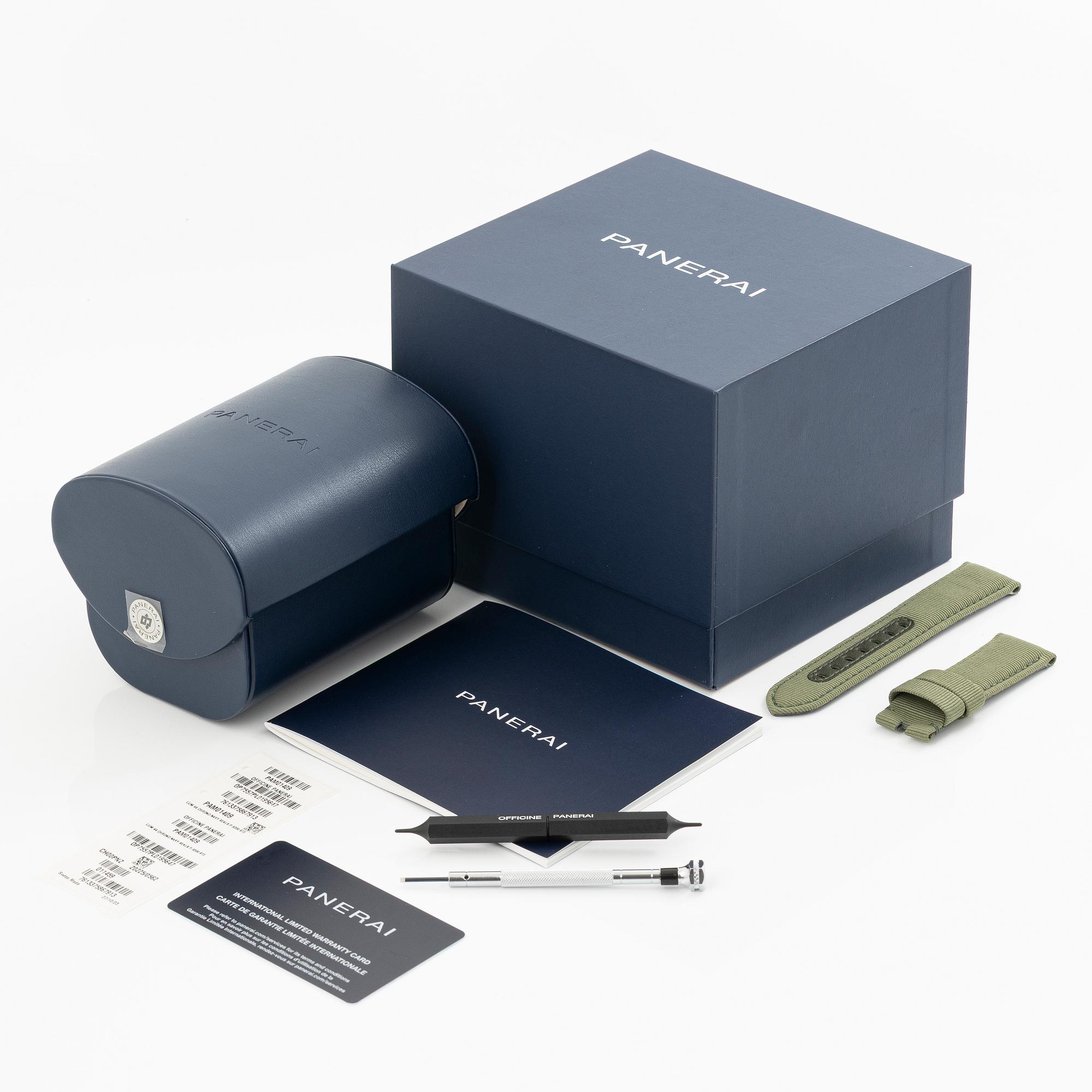 Panerai, Luminor Chrono, Navy SEALs, chronograph, wristwatch, 44 mm.