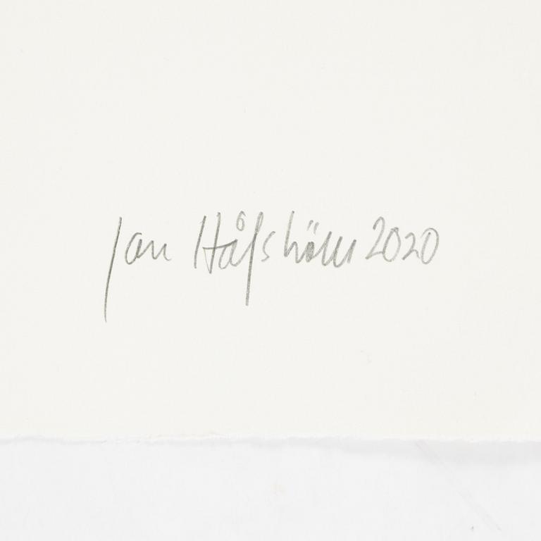 Jan Håfström, färgetsning, 2020, signerad 45/50.