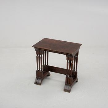 SATSBORD, 3 delar, engelsk stil, 1900-talets andra hälft.