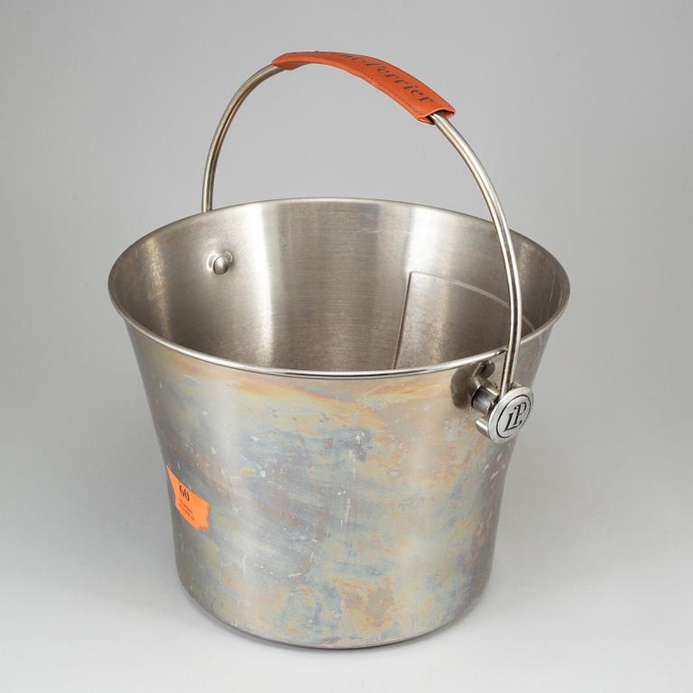 A Laurent-Perrier steel wine cooler, 20th century.