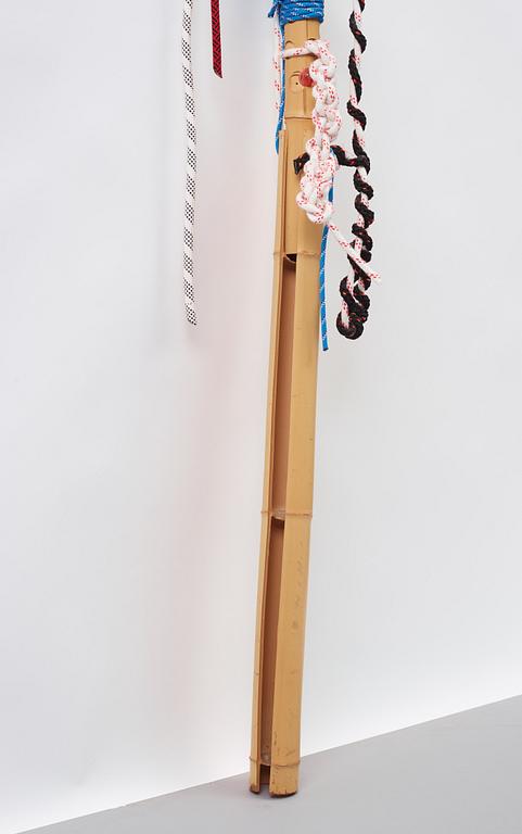 Tobias Madison & Kasper Muller, bamboo, ropes. Executed in 2010.