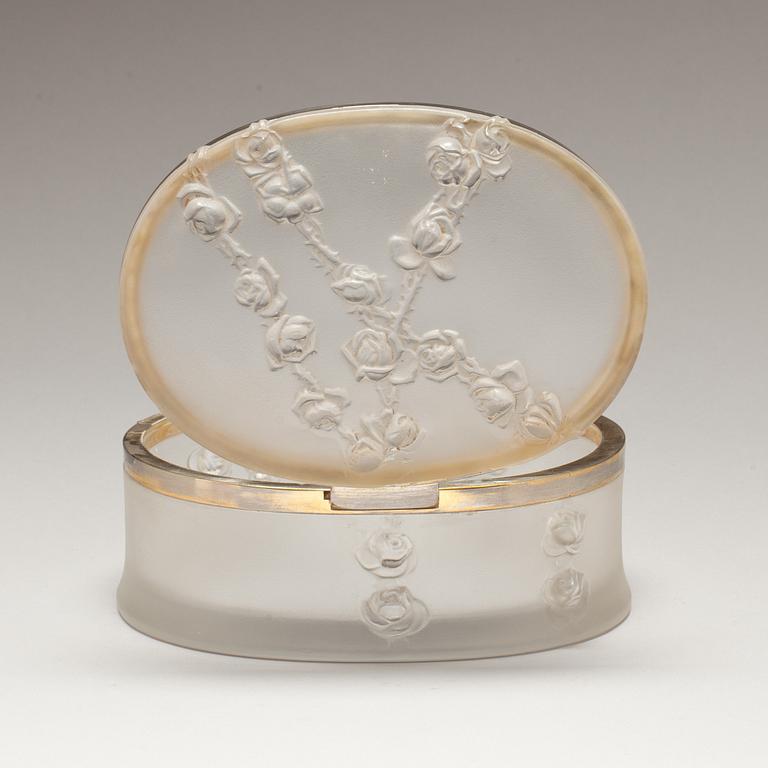 ASK MED LOCK, glas. Lalique France.